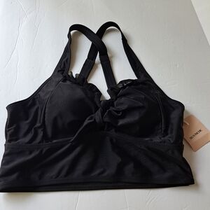 NWT Bloomchic Black Bathing Suit Top